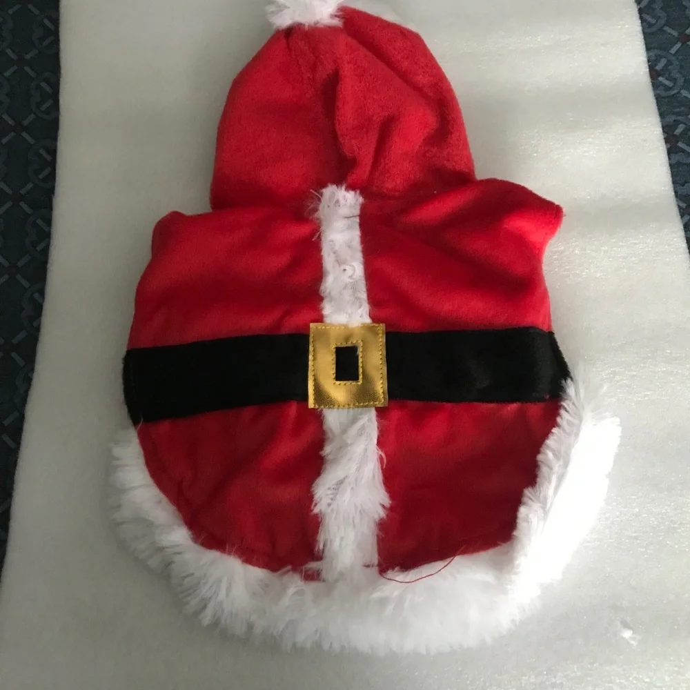 Pet Central Pet Santa Costume Size XS NEW